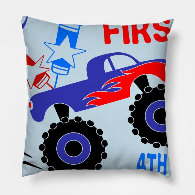 My first 4th of july kids Pillow by DODG99