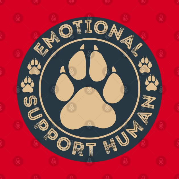 Emotional Support Human by DragonTees