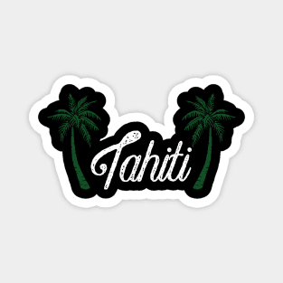 Tahiti island Magnet