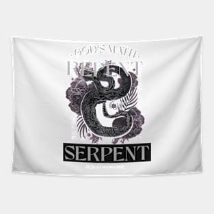 Repent or Serpent Tapestry