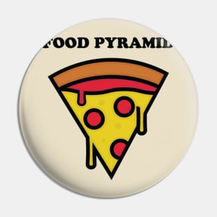 Food Pyramid Pin