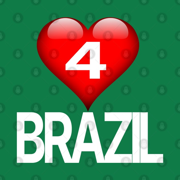 Love for Brazil by StrictlyDesigns