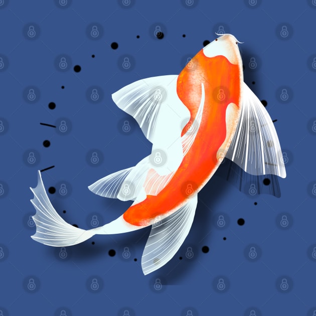 Koi fish 6 by Miruna Mares