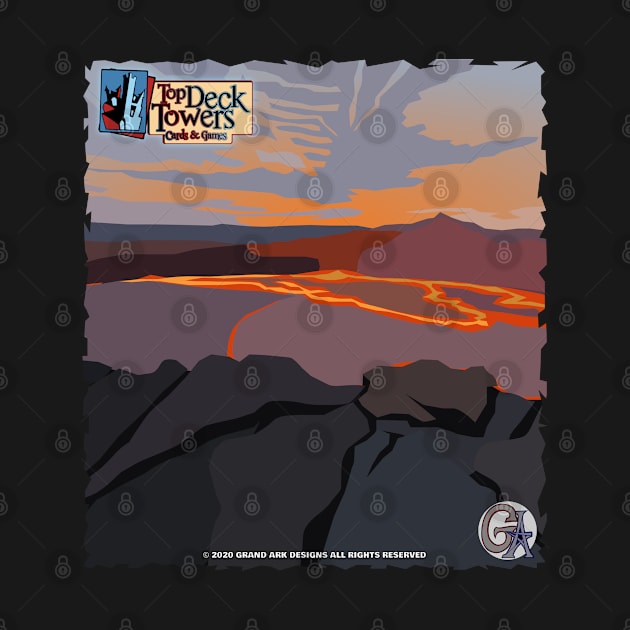 Grand Ark Designs: Volcanic Caldera by Top Deck Towers Cards and Games