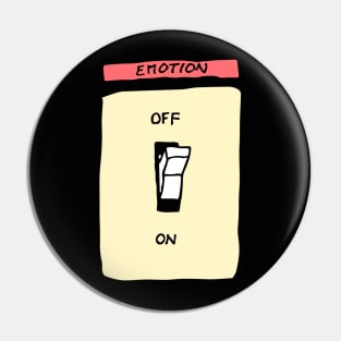 OFF-ON Emotion Pin