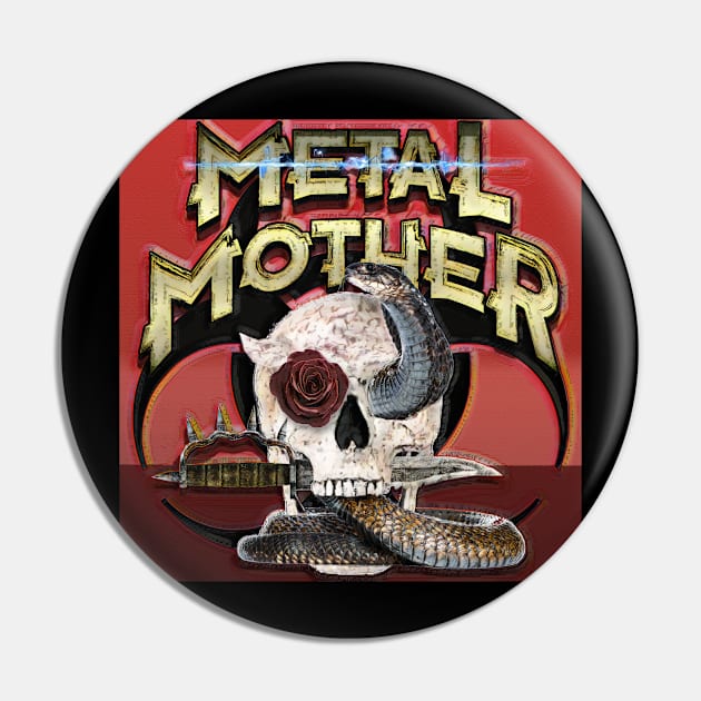 Metal Mother Pin by ImpArtbyTorg