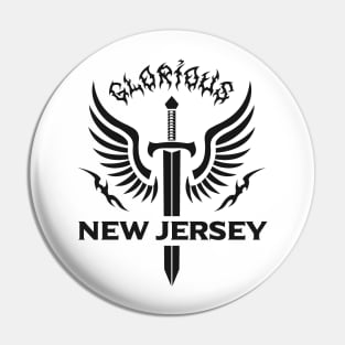 Glorious New Jersey Pin