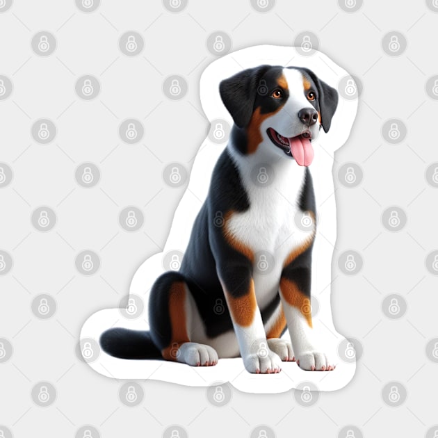 Appenzeller Sennenhund Magnet by millersye