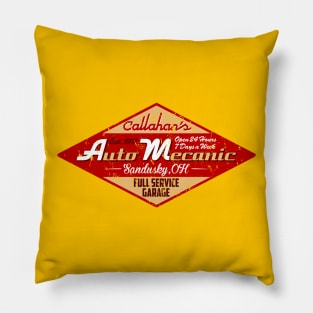 Callahan's Auto Mechanic Pillow