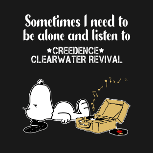 Creedence Clearwater Revival // Aesthetic Vinyl Record // T-Shirt