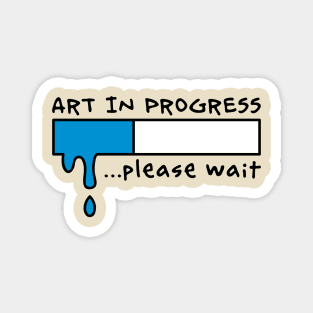 Art-in-Progress Magnet