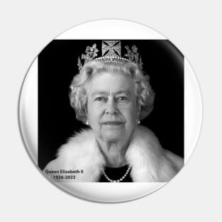 Rip Queen Elizabeth II God Bless the beautiful Queen Pin