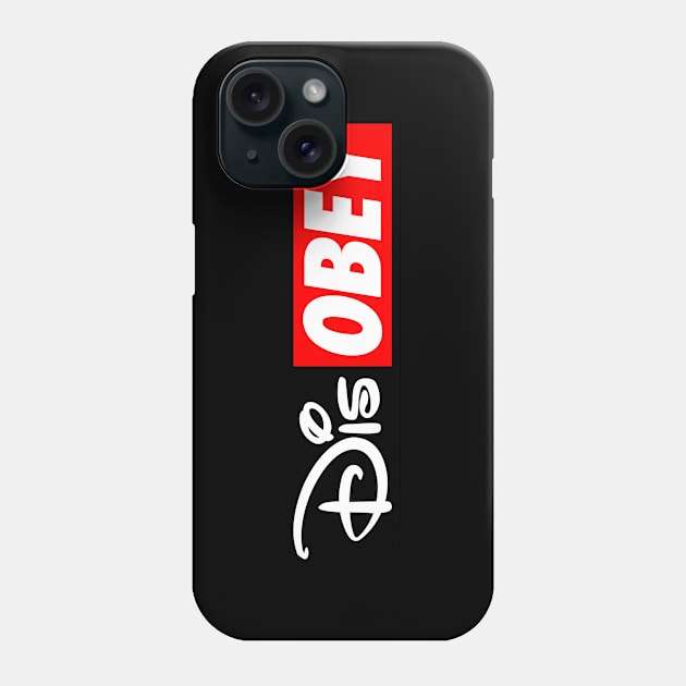 DisOBEY Phone Case by Sheriken