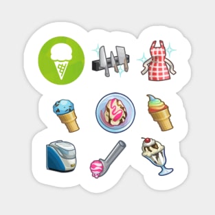 Sims 4 Cool Kitchen Stuff Icon Pack Magnet