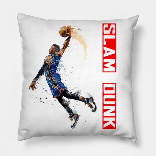 Slam Dunk Pillow by Jenex