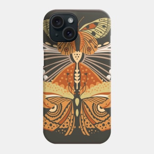 Boho Buterflies Collage Phone Case