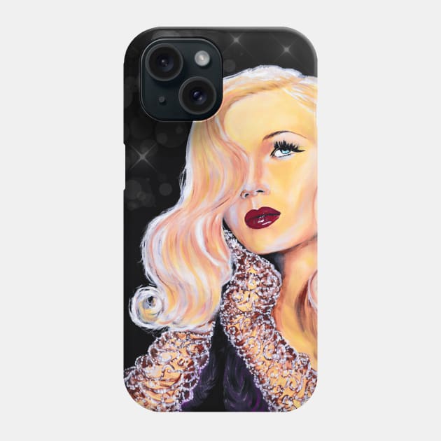 Veronica Lake Phone Case by Svetlana Pelin