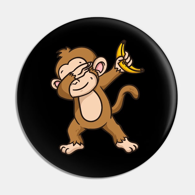 Monkey Banana Dabbing Pin by CreativeGiftShop