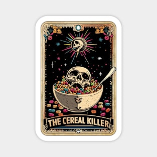 "The Cereal Killer" Funny Tarot Card Magnet