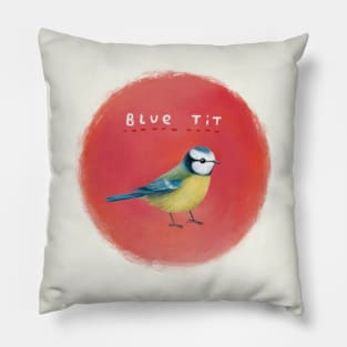 Blue Tit Pillow