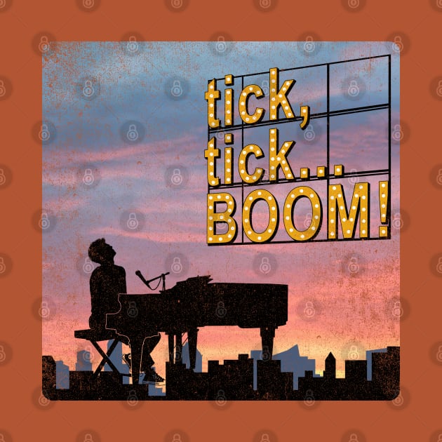 TICK, TICK... BOOM! (a la "Merrily We Roll Along") by jywear