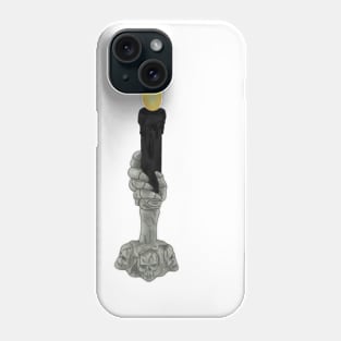 Haunted candlestick Phone Case