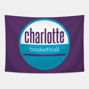 charlotte basketball Tapestry