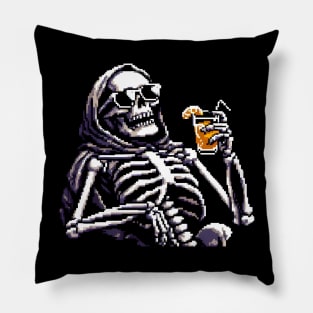 skeleton illustration Pillow