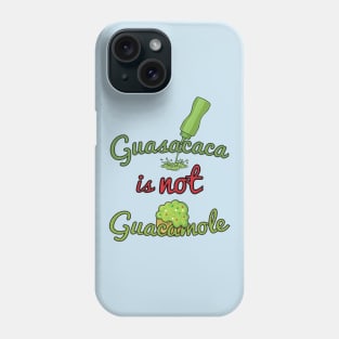 Guasacaca is not Guacamole w/o flag Phone Case