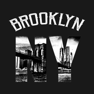 Brooklyn New York Skyline Brooklyn T-Shirt