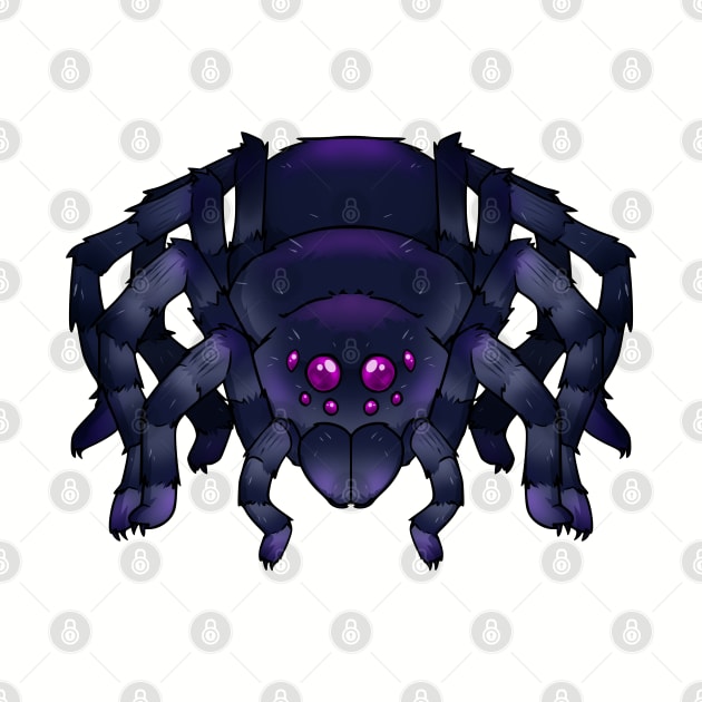 Cute spider (blue) by Guava Whale