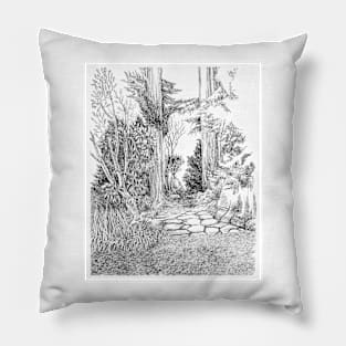 Stowe Lake Golden Gate Park Pillow