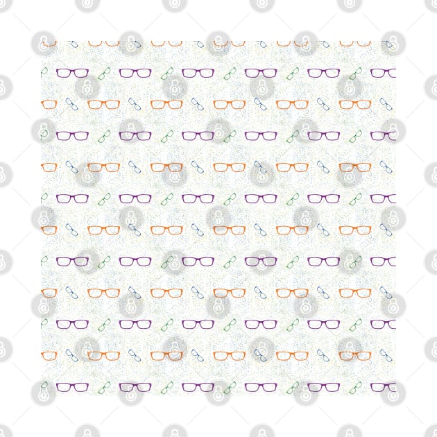 Glasses Pattern | 5 Colored by Oliveirallan