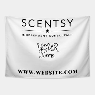 scentsy independent consultant gift ideas with custom name and website Tapestry