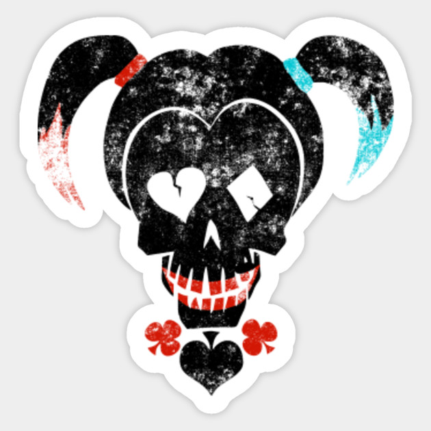 Harley Quinn symbol - Dc Comics - Sticker | TeePublic
