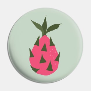 Abstract Dragon Fruit Pin