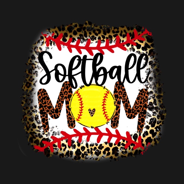 Leopard Softball Mom Softball Mom by Wonder man 