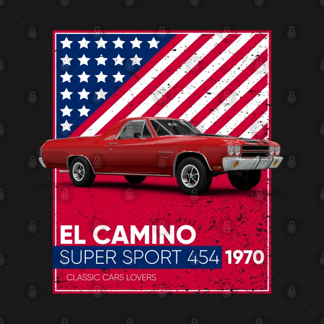 Classic Car El Camino SS 454 1970 by cecatto1994