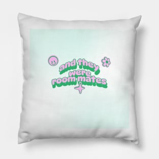 Roommates vine tee Pillow