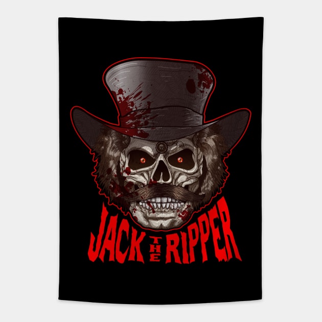 Jack the Ripper Tapestry by HEJK81