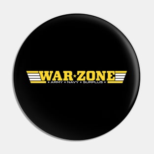 WarZone Army Navy Surplus Pin