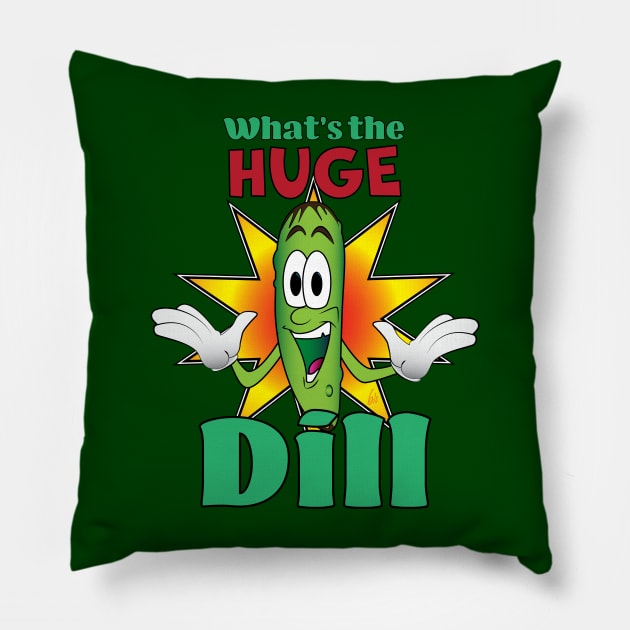 Huge Dill Pillow by BunnyRags