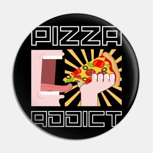 Pizza Addict Pin