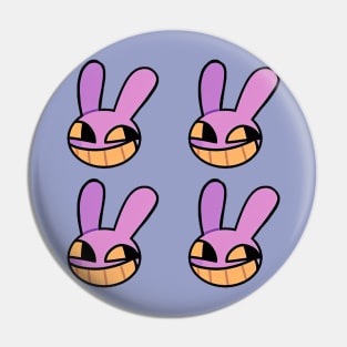 Jax Rabbit Sticker Collection TADC Pin