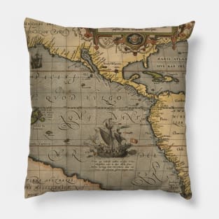 Vintage maps Pillow