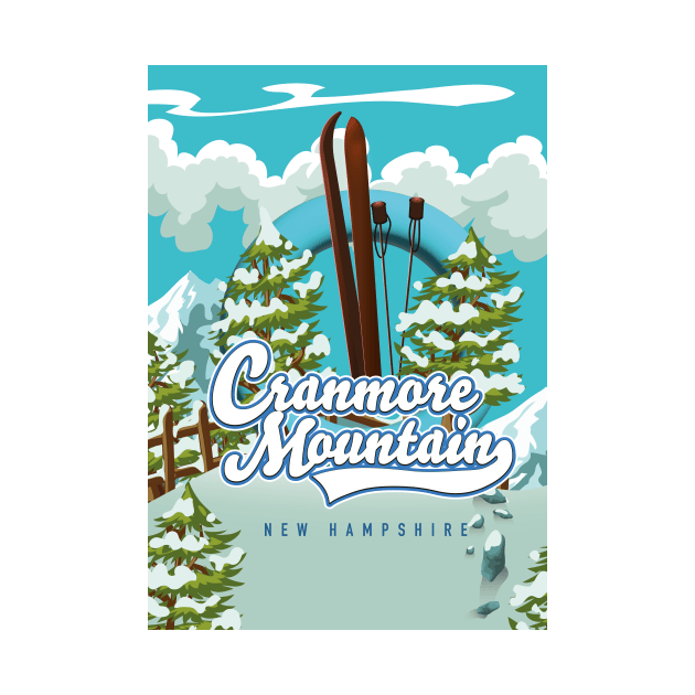 Cranmore Mountain New Hampshire Ski by nickemporium1