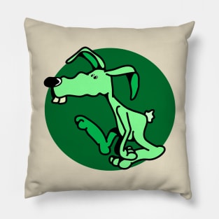 Green-Rabbit Pillow