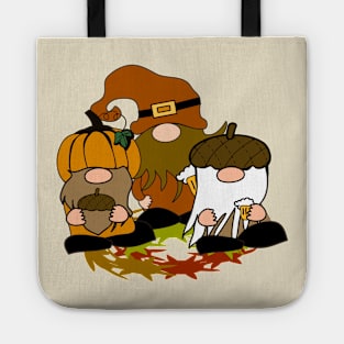 Fall Gnomes Tote