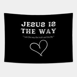 JESUS IS THE WAY Tapestry