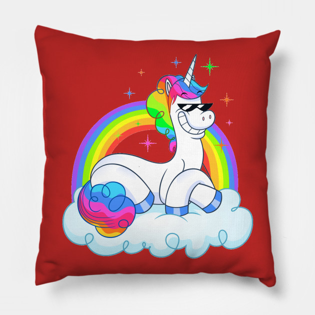 unicorn cloud pillow